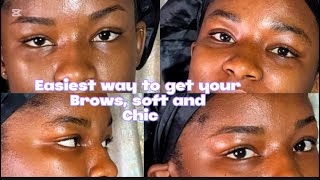 Exclusive STRUGGLING WITH BROWS? 🤔 THIS BEGINNER TUTORIAL CHANGES EVERYTHING.SOFT AND CHIC 🤗 Information