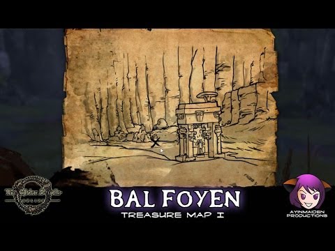 ★ Elder Scrolls Online ★ - Bal Foyen Treasure Map I