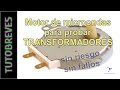 TutoBreve. Motor microondas para medir transformadores