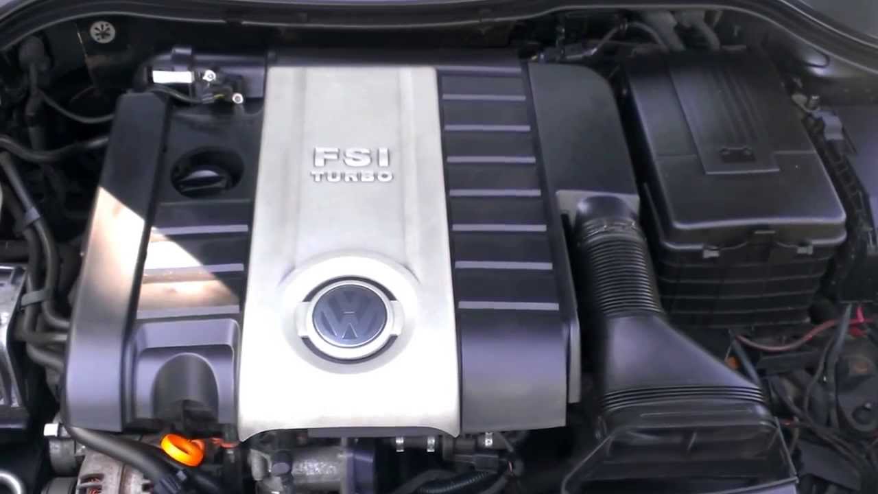 Volkswagen passat 2.0 T FSI Engine Noise - YouTube