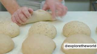 Dive into the mesmerizing world of industrial bread baking