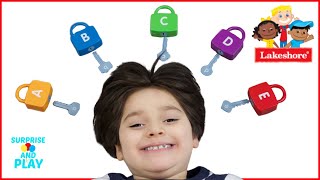 Learn Letters with the Alphabet Locks from Lakeshore Learning