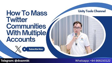 How To Mass Join Twitter/X Communities With multiple accounts 2025