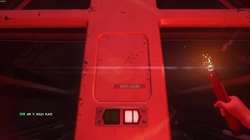 Alien Isolation - Flare door glitch - Practice