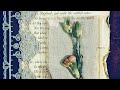 Beautiful Altered Vintage Book Cover - Nature Journal Part 1