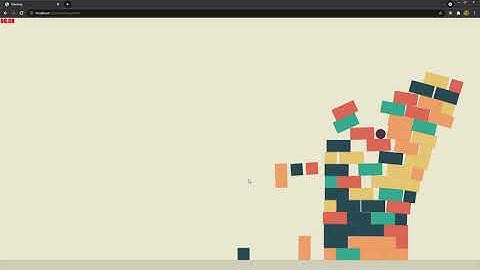Rigid Body Physics: Stacking Test