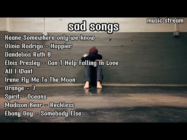 Sad Song Playlist _Terbaru Full Lagu Inggris Sedih - Kumpulan Lagu Sad Boy Viral AKHIR TAHUN 2022 class=