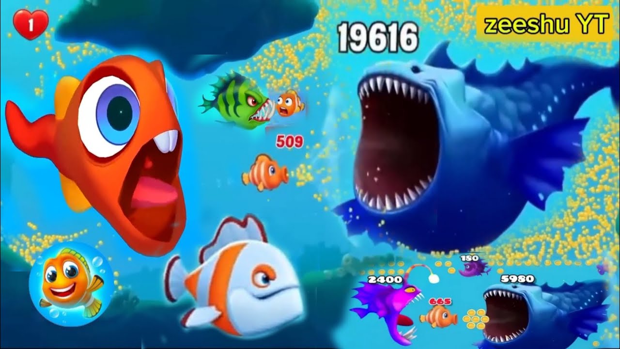 fishdom ๐ mini games 9.5 New update level fishdom gameplay - YouTube