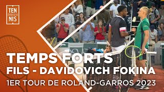 Arthur Fils vs Alejandro Davidovich Fokina - Temps Forts | Roland-Garros 2023 | FFT