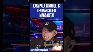 KAYA PALA HINUHULI SI SEN MARCOLETA MAGSALITA!