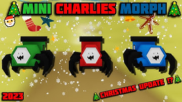 🎄🎅CHRISTMAS UPDATE !?🎅🎄 - How To Find MINI CHARLIES MORPH in Find The Backrooms Morphs