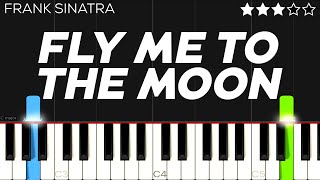 Video thumbnail of "Frank Sinatra - Fly Me To The Moon | INTERMEDIATE Piano Tutorial"