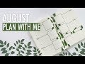 Bullet Journal AUGUST PLAN WITH ME 2018 | Reading Challenge + Developing New Habits