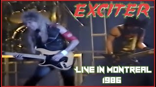 Exciter – Live at Auditorium de Verdun | Montreal (1986 Full Concert)
