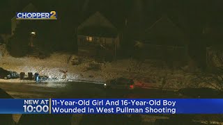 11-Year-Old Girl, 16-Year-Old Boy Wounded In West Pullman Shooting