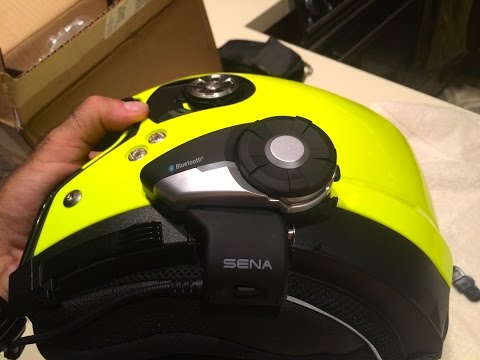 installi g a sena s10 in a nolan helmet Sena 20S installed on a Nolan N44