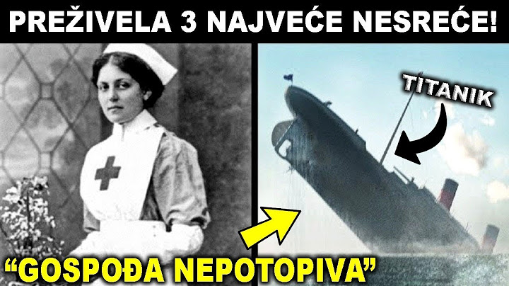 PREŽIVELA JE 3 BRODOLOMA, MEĐU KOJIMA JE I POTONUĆE TITINKA, ALI TU SE NIJE ZAVRŠILO...