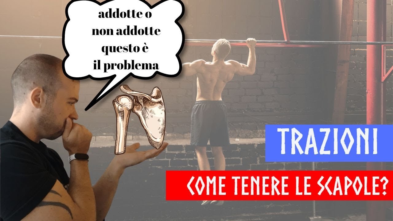 Лопатки в подтягиваниях — обратите внимание на правильное положение