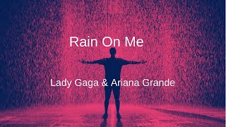 Lady Gaga & Ariana Grande - Rain on Me - Instrumental Sheet Music