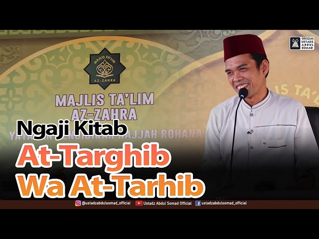 LIVE | Ngaji Kitab At-Targhib wa At-Tarhib | Ustadz Abdul Somad class=