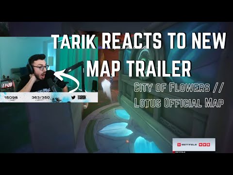 tarik REACTS to NEW MAP TRAILER | City of Flowers // Lotus Official Map | VALORANT Clips