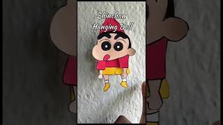 Shinchan Hanging Doll #diy #papercraft #shinchan #puppet #creative #youtubeshorts #shorts #art #new
