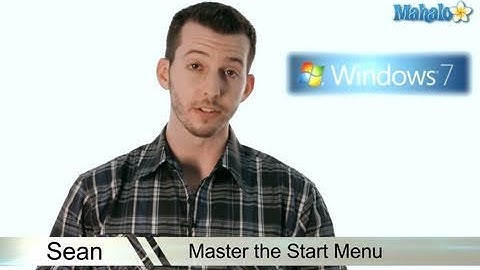 Learn Windows 7 - Start Menu