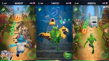 Zombie Rush the Dead Runner Game Android Gameplay