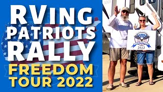 RVPatriots Freedom Tour Rally 2022 - For Love of America and RVing by RV UNDERWAY 237 views 1 year ago 13 minutes, 18 seconds