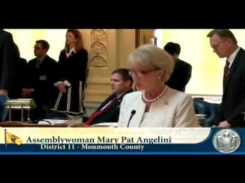 Assemblywoman May Pat Angelini: Corzine's Budget C...