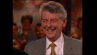 Sonja Barend met premier Wim Kok (1995)