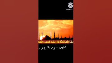 مؤمن سورة يسٓ{ قَالَ یَـٰلَیۡتَ قَوۡمِی یَعۡلَمُونَ} #القارئ_علي_سيد_البرجي