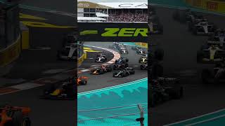 Magic safe from spin by Max Verstappen #formula1 #mercedes