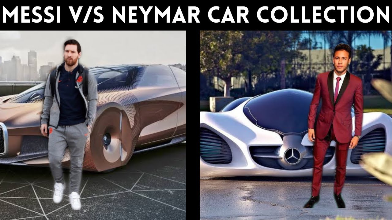 Messi vs Neymar कार कलेक्शन Messi V/s Neymar Car Collection YouTube