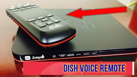 $30 Dish Voice Remote with Accurate, fast voice recognition - Voice activated channel switching