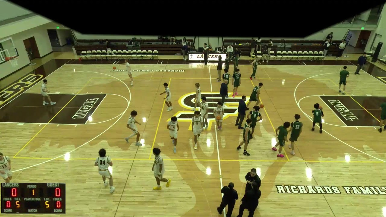 Saint Francis High School vs Sacred Heart Cathedral High School Mens JV Basketball