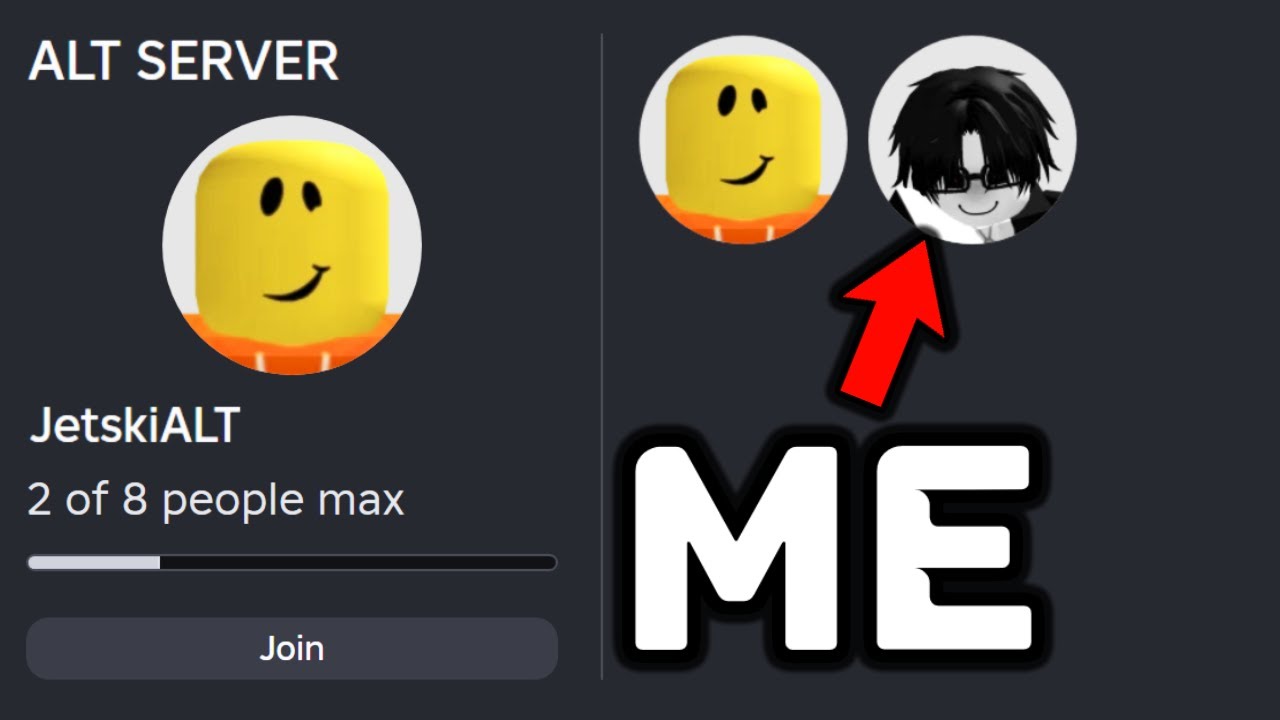 I snuck into ALT ACCOUNT Servers in Steal A Brainrot