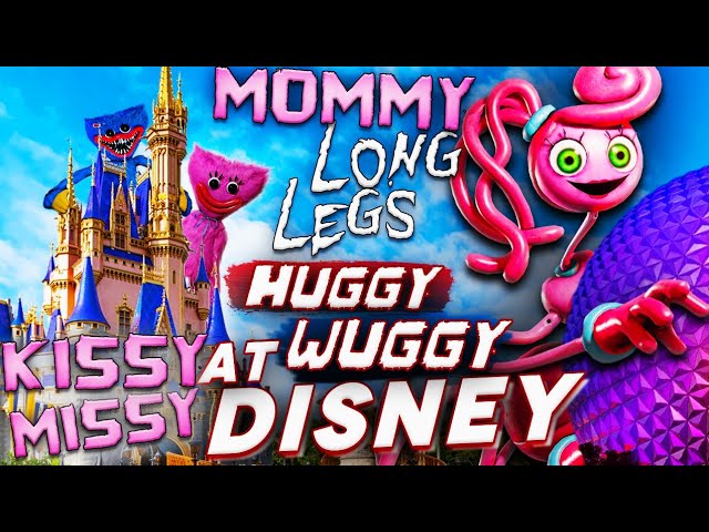 MOMMY LONG LEGS Is at Walt DISNEY WORLD!? Poppy Playtime Animation 