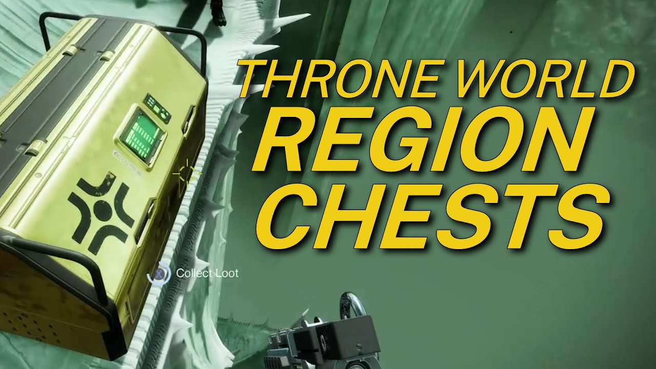 Destiny 2 The Witch Queen Throne World Region Chest locations