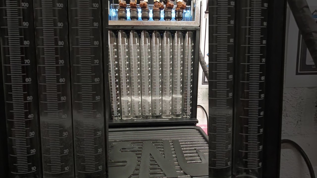 ASNU injector bench test VAG Bosch injectors VR6 GOLF engine