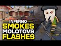 All nades you need on cs2 inferno 2023