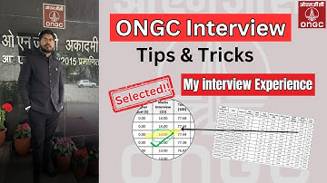 ONGC Interview 2025 || Get full marks in ONGC Interview #ongcinterviewexperience