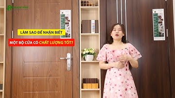 Cách nhận biết bộ cửa composite chất lượng tốt cực đơn giản | Nhựa Việt Pháp