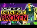 How to RANK UP with EVERY HERO - EARTH SPIRIT SMURF Builds and Tips ANALysis - Dota 2 Guide