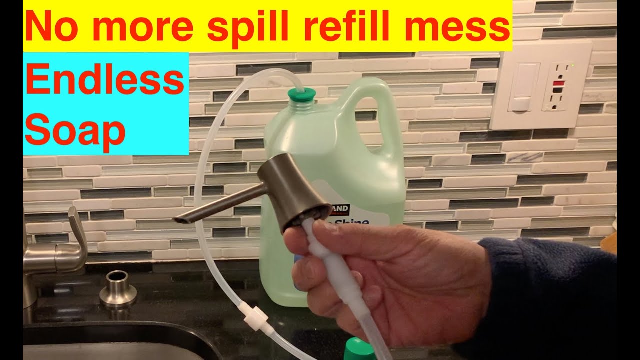 DIY Trick out your Sink Soap Dispenser Video Episode