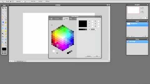 How to Make a Background Color Different in Pixlr Editor