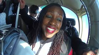 Lorna Harrison Skydiving for Imperial Health Charity