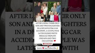 Couple Loses 3 Children, Then Welcomes Miracle Triplets ❤️😭 #Shorts