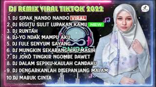 DJ TIKTOK TERBARU 2022 - DJ NANDO NANDO FULL BASS VIRAL TIK TOK TERBARU