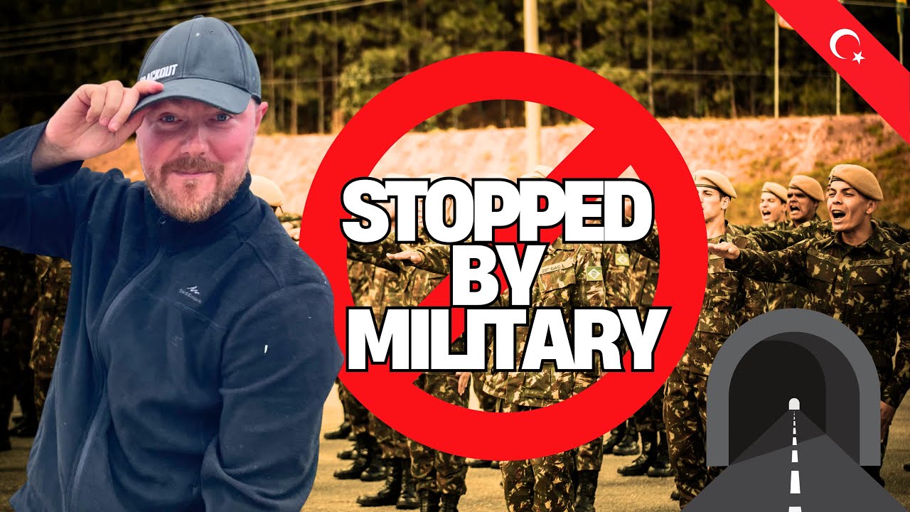 Stopped by Military & Sleeping Rough on the Black Sea! 🇹🇷